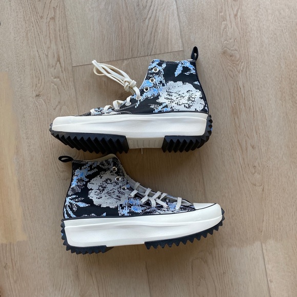 ✨RESTOCK ✨ CONVERSE JACQUARD RUN STAR HIKE HI - WOMENS SIZE LISTED ✏️ - Picture 3 of 10